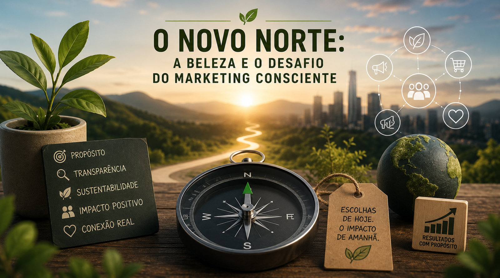 O Novo Norte: A Beleza e o Desafio do Marketing Consciente