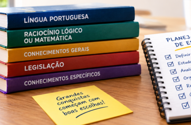 O que estudar primeiro para o próximo concurso?